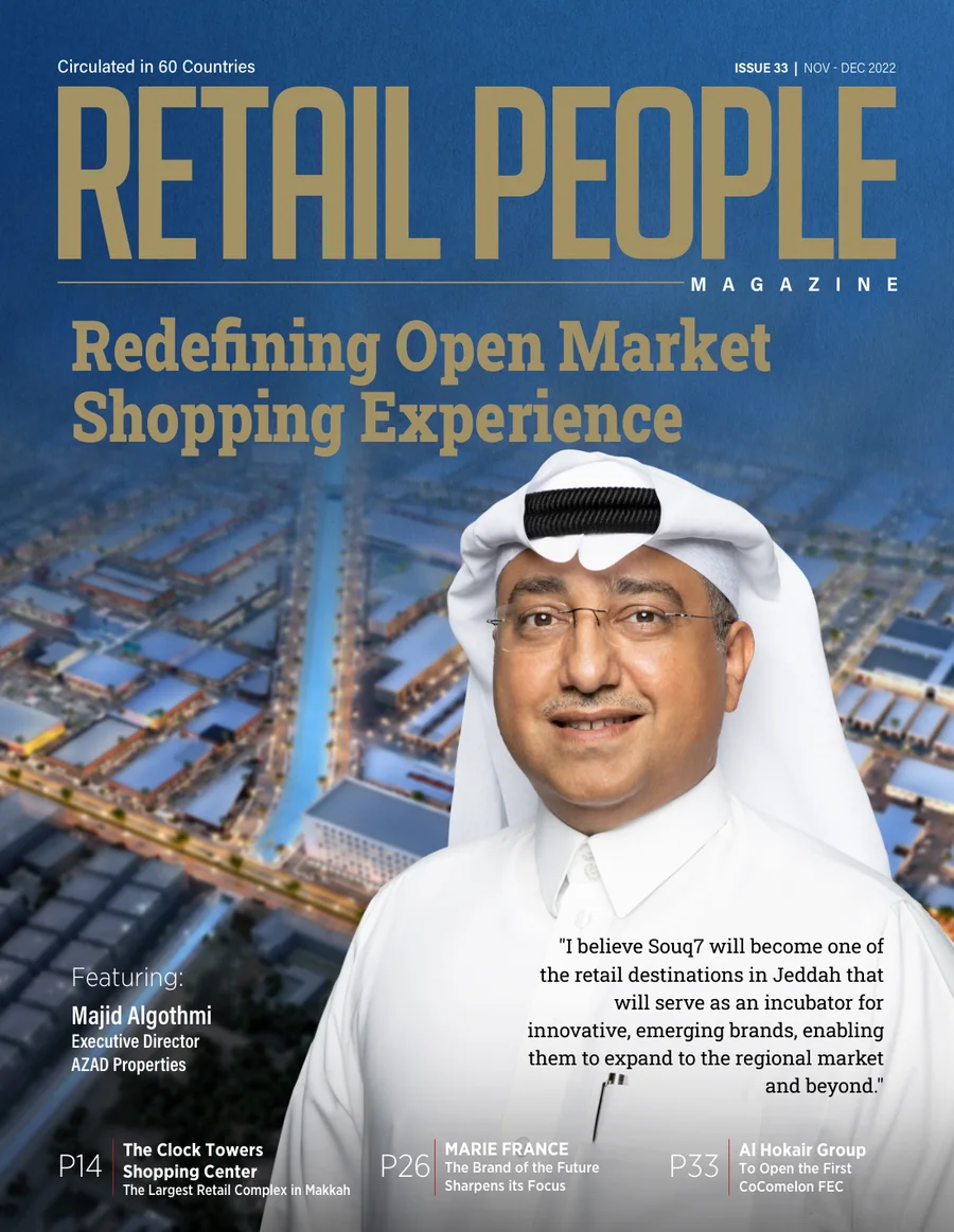 Cover of Retail People Magazine, Issue 33: Redefining Open Market Shopping Experience