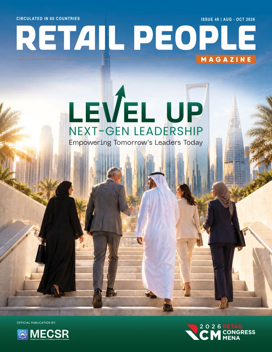 Cover of Retail People Magazine, Issue 48: Level Up Next-Gen Leadership: Retail Congress Special Edition
